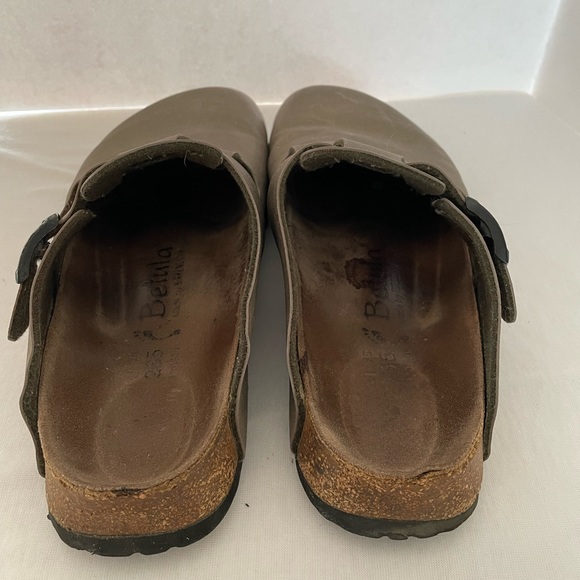 Birkenstock Betula Grey Leather Clog 41 - Picture 5 of 12
